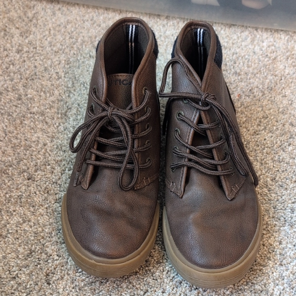 Nautica Brown Kids Boots